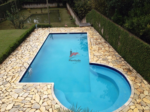Imagem 4 de 30 de Chácara Com Lago E Piscina Em Ibiúna Cod: 0297