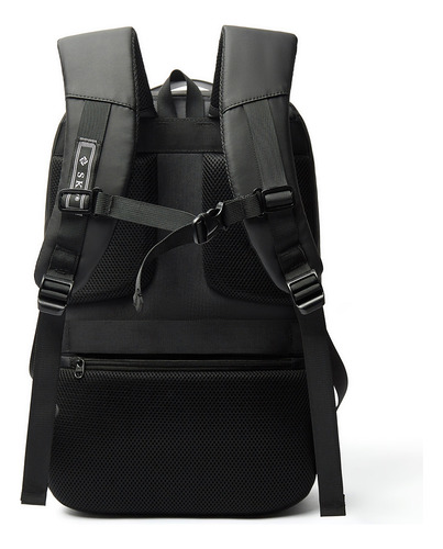 Mochila Con Candado Negra Premium Para Laptop Hombre Negra