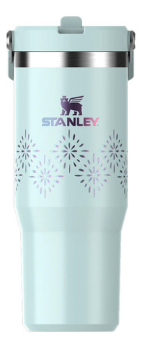 Termo Iceflow Flip Straw 30oz Seaglass Gloss Stanley Celeste