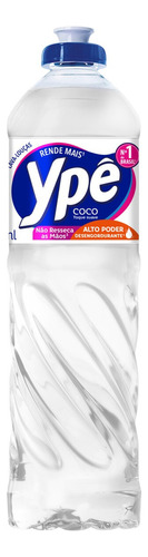Detergente líquido lava-louças toque suave coco 500ml Ypê