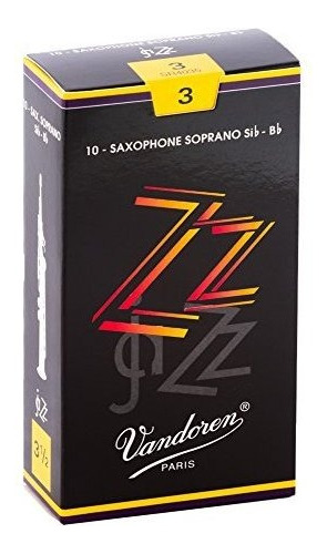 Vandoren Sr403 Sax Soprano Zz Cañas Fuerza 3; Caja De