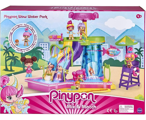 Pinypon Parque De Agua Con Figuras Y Accesorios Mix & Match