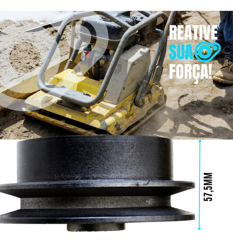 Embreagem Da Placa Vibratoria P/ Wolkan Weber Cf2 3/4 19mm