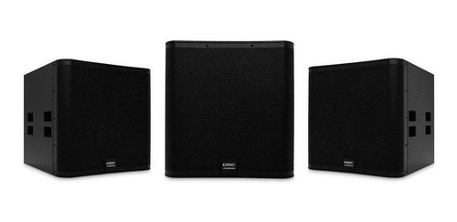 Qsc Subwoofer De Radiación Directa De Alto Desempeño E118sw Color Negro