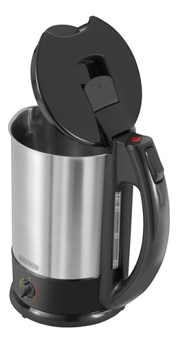 Hervidor Jkc001bd-cl Para Te B+decker, Plata Y Neg Color Plateado Plateado