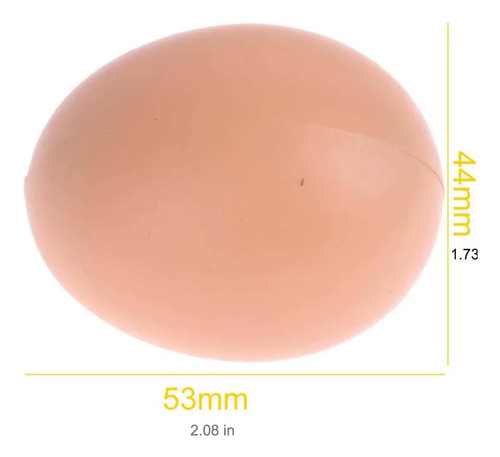 Huevos Falsos De Gallinas Plásticos Para Nidos