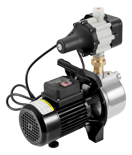 Vevor Bomba Inteligente Para Pozos Poco Profundos 20gpm 110v Color Negro Frecuencia 60hz