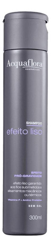 Acquaflora Efeito Liso Shampoo Sem Sal 300ml