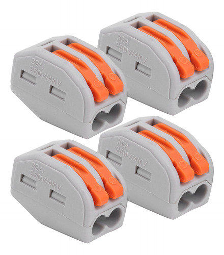 Conector De Cableado De Cable De Empuje De 100 Piezas Línea