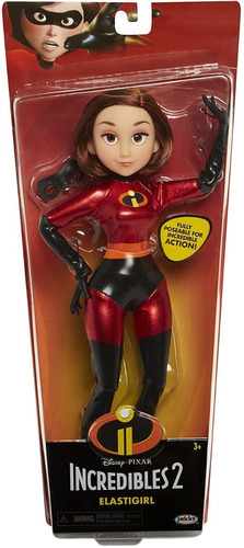 Jakks Pacific Disney Los Increibles 2 Muñeco Elastigirl 25cm