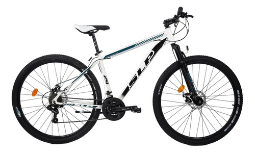 Bicicleta Mtb 5 Pro R29 T18 Blanco/negro/azul Slp