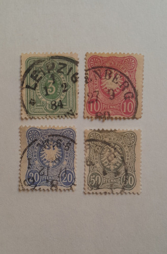 N°119. Imperio Alemán. 1879-1880. Cifras Y Escudo Imperial (Usado)