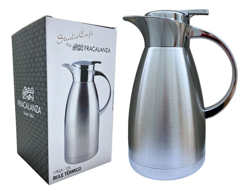 Garrafa Térmica Cantinho Do Café Chá Gatilho Aço Inox 1,5l