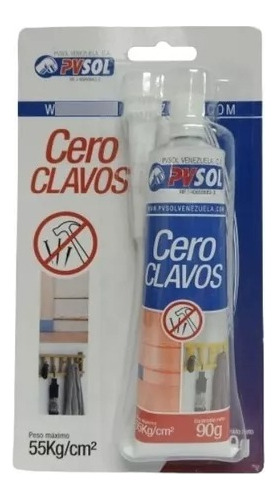 Pega Cero Clavos Pvsol 90g No Mas Clavo