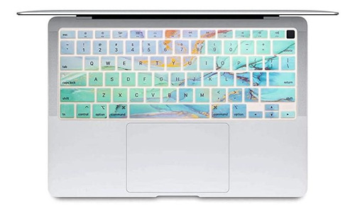 Fancity Funda De Teclado Compatible Con Macbook Air De 13 Pu