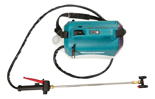 Pulverizador Lateral 5l 3ah Bat E Carreg 18v Dus054zp Makita Cor Azul-turquesa