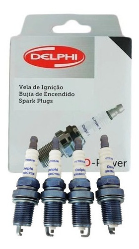 Jogo De Velas Delphi Palio Edx Mpi 1.0 8v 1996 A 2001 Delphi