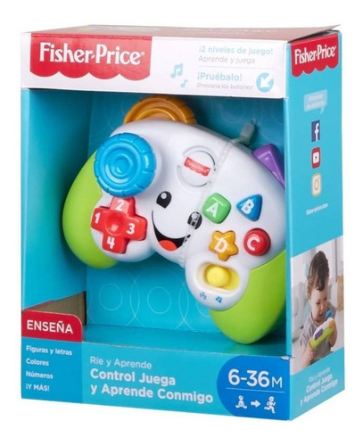 Imagen 2 de 3 de Control Remoto Rie Y Aprende Fisher Price Bestoys