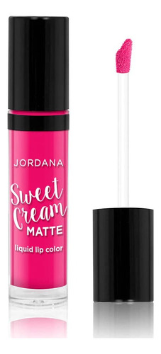 Sweet Cream Matte Liquid Jordana Lip Color Color 03 Raspberry Tart