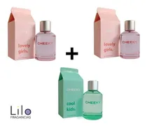 Comprar Combo X3 Perfumes Cheeky Lovey Girls +cheeky Cool Kids 100ml