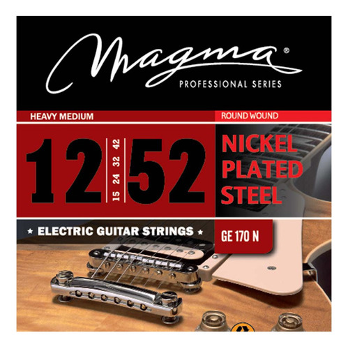 Encordado Eléctrica Magma 012-052 Ge170n - Plus