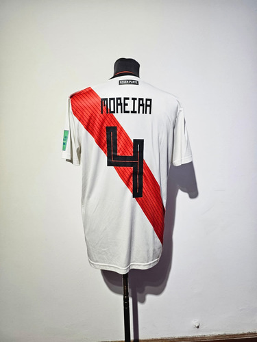 Camiseta River Plate Titular 2018 #4 Mundial De Clubes (Usado)