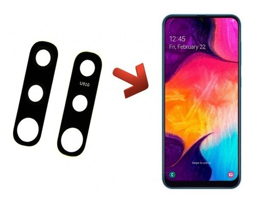 Vidrio Camara Samsung A50 Y A70 Repuesto Heredia Tienda