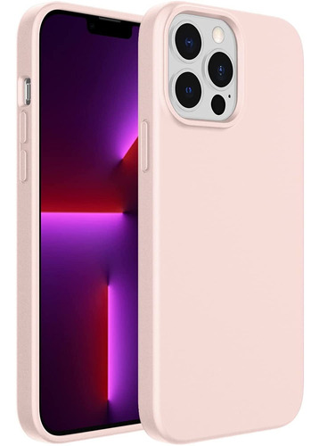 Funda Jetech Para iPhone 13 Pro Max 6,7 (rosa)