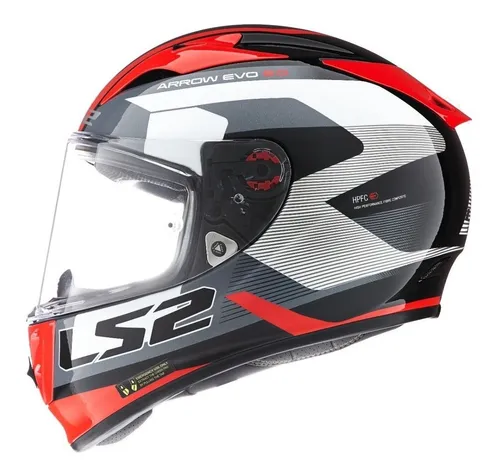Casco Moto Pista Integral Ls2 323 Arrow Compete Fas Motos