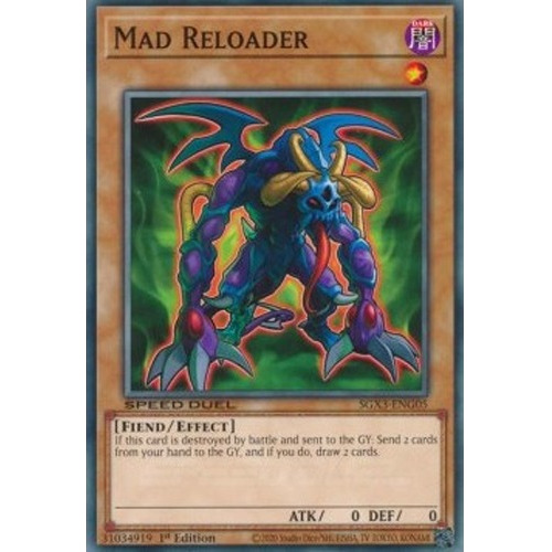 Mad Reloader (sgx3-eng05) Yu-gi-oh!