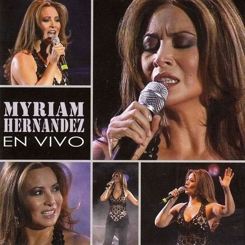 Myriam Hernandez  En Vivo (grandes Exitos) Cd