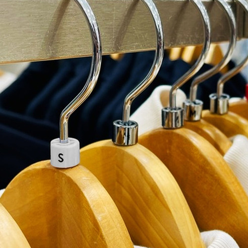Rotulador Para Colgar Ropa, 50 Unidades, Hebilla En Blanco