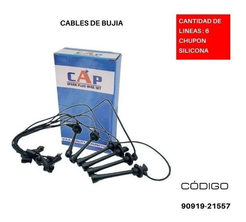 Cables De Bujia Toyota Burbuja 4.5l
