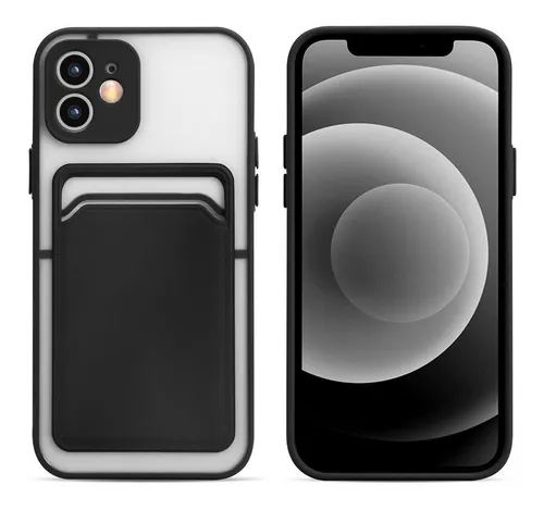 Tarjetero 2 En 1 Funda Mate A Prueba De Golpes Para iPhone 1
