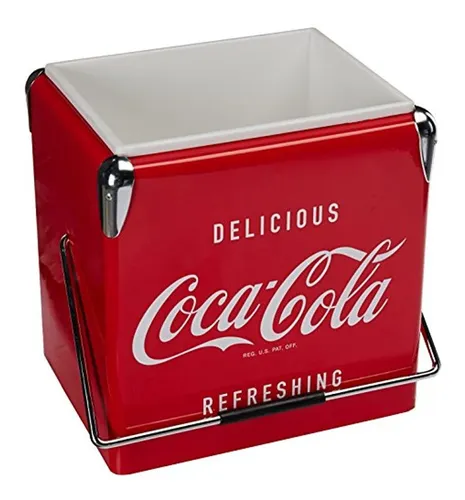 Nevera Portátil Estilo Retro De Coca-cola