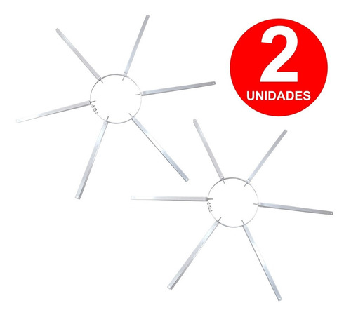 Kit Suporte Mangueira Aquecimento Solar 1/2 Universal -2 Uni