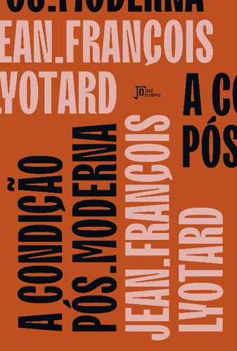 Libro Condicao Pos Moderna A 20ed 21 De Lyotard Jean-francoi