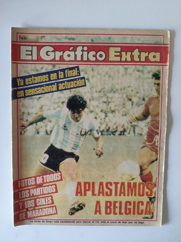 Pack Revistas El Gráfico Mundial México 86 Completo (Usado)