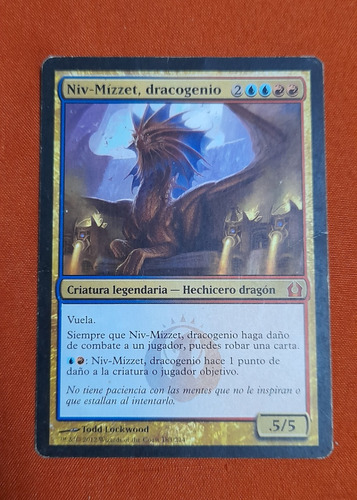 Carta Magic Niv-mizzet, Dracogenius Estado Heavily Played