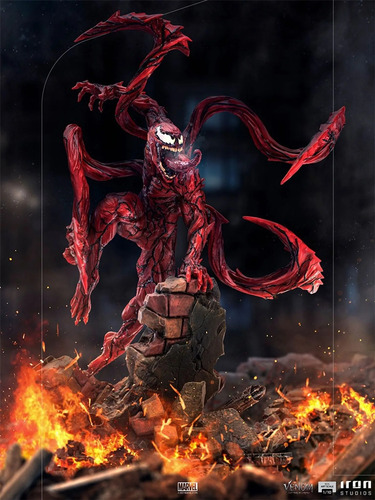 Estátua Carnage -venom 2 Let There Be Carnage Art Scale 1/10