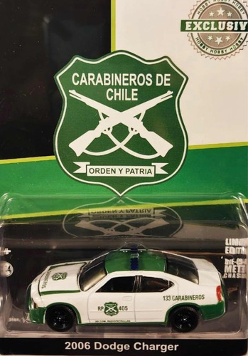 Auto De Colección Greenlight De Carabineros
