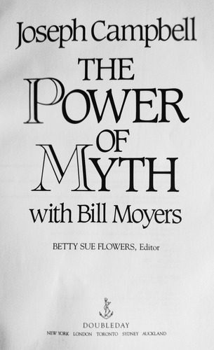 Libro El Poder Del Mito De Joseph Campbell Con Bill Moyers 