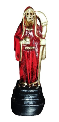Figura Santa Muerte Color Rojo Modelo Exclusivo 