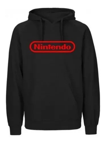 Red nintendo logo hoodie sale