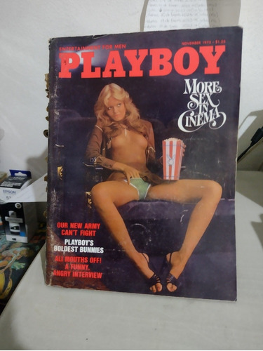 Revista Playboy More Sex In Cinema #11 November 1975