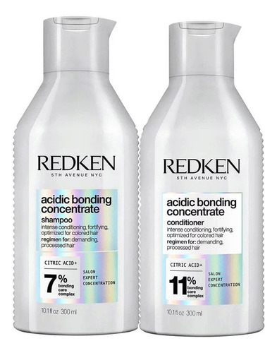Pack Redken Shampoo Acidic Bonding Concentre + Acond