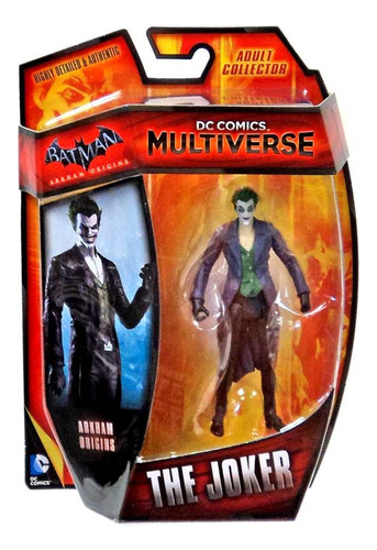 Figura Mattel Dc Comics Multiverse Arkham Origins The Joker