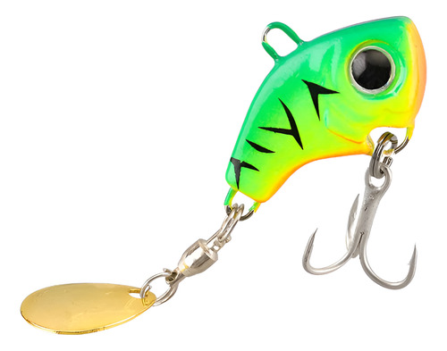 Isca Artificial Spinner 3,5cm / 14g Fundo Tucunaré Robalo