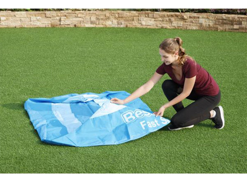 Conjunto De Piscina Bestway Fast 183 Cm X 51 Cm 936 L Azul