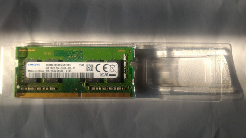 Memoria Ram 4gb Ddr4 2666mhz Notebook Samsung
